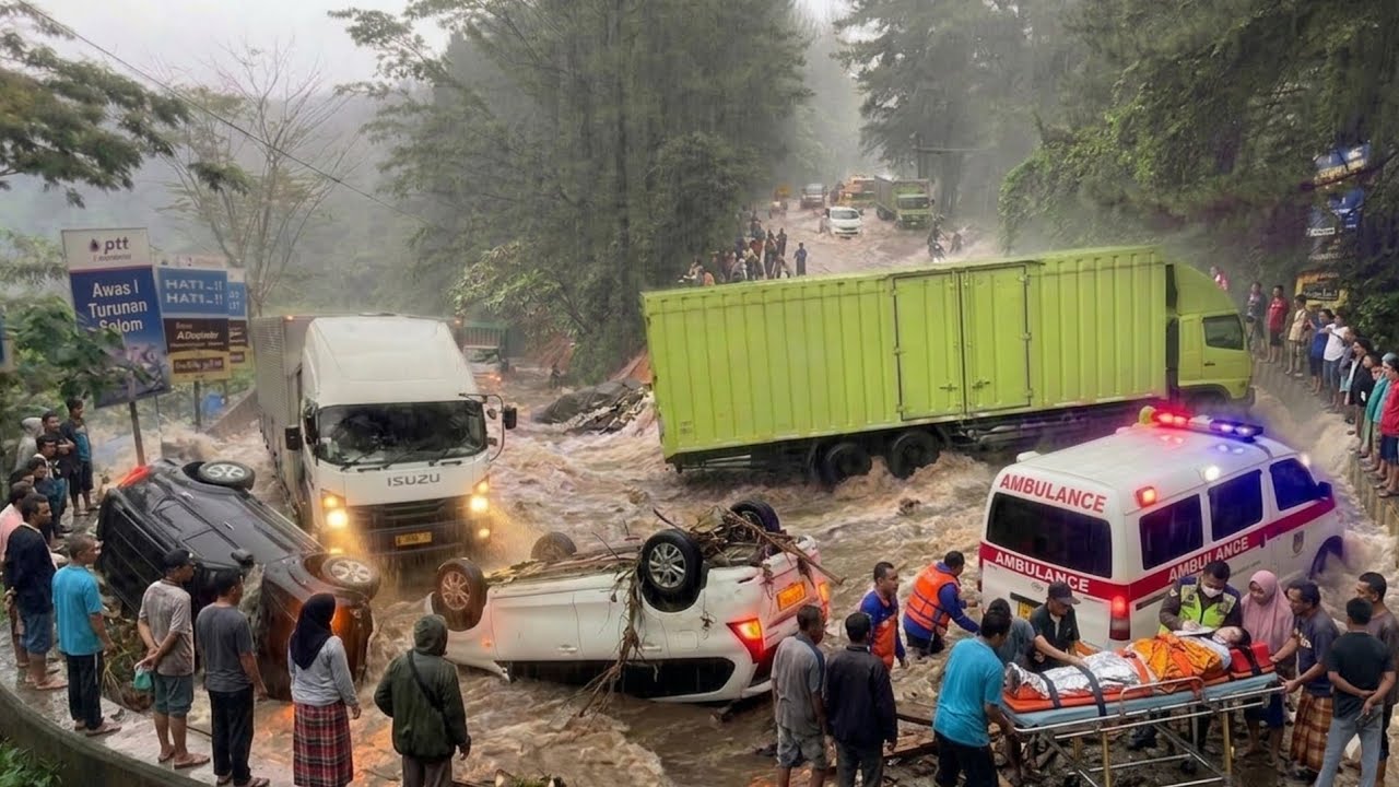 ASLI BIKIN MERINDING !!! DRAMA HARI INI, Kejadian Paling Terburuk Terjadi Di Tikungan Sitinjau Lauik