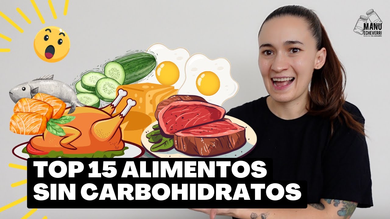 🤯TOP 15 ALIMENTOS CON 0G DE CARBS | MEJORES ALIMENTOS PARA KETO Y PERDIDA DE PESO | Manu Echeverri