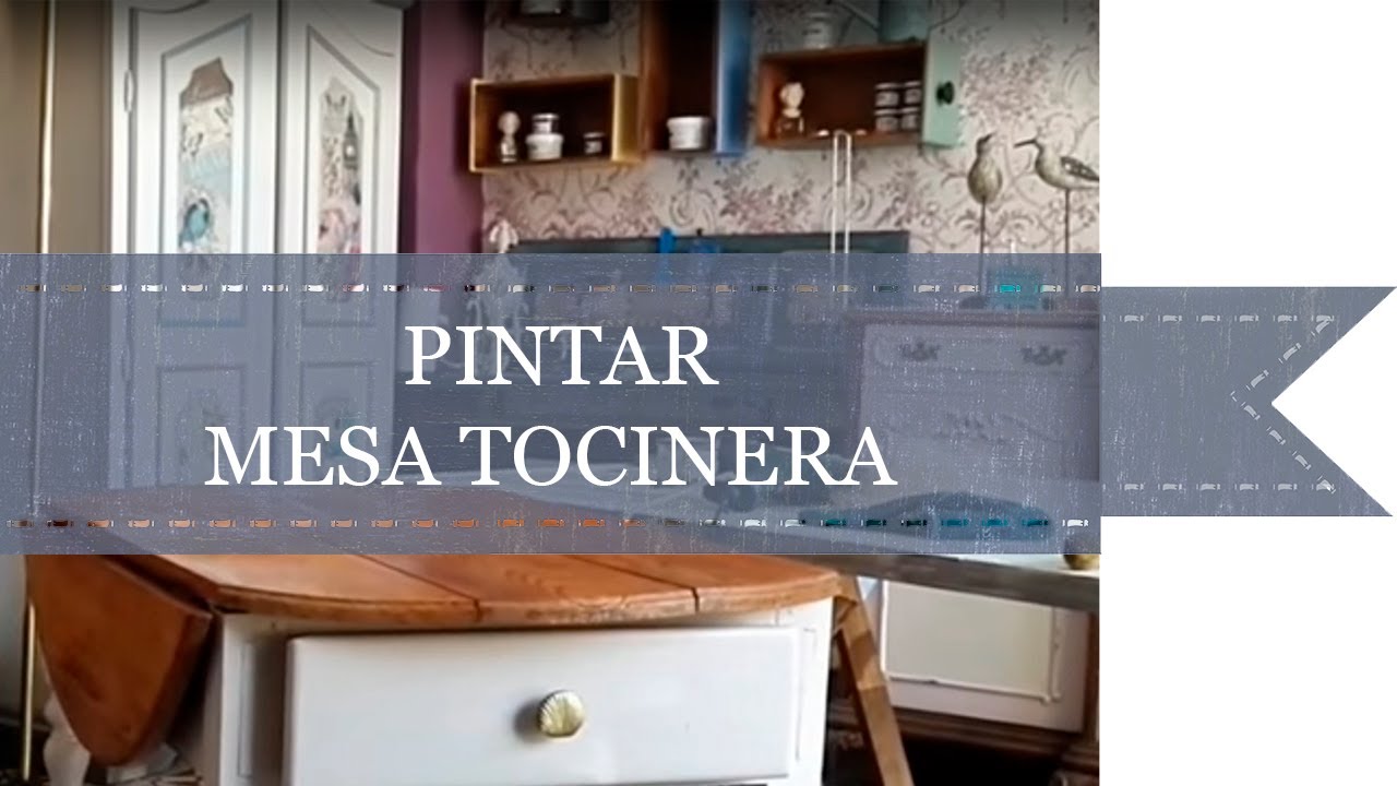 PINTAR UNA MESA TOCINERA - MARY PAINT