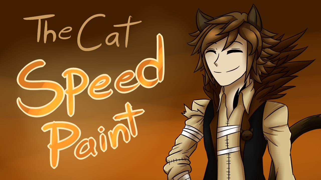 FNaC 2: The Cat (Wolf-con-f) [Speedpaint] by Emil-Inze