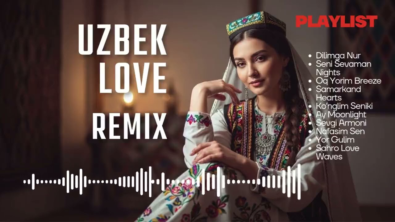 Uzbek Slow Love Remix 🎶 Calm Romantic Beats for Relax & Sleep