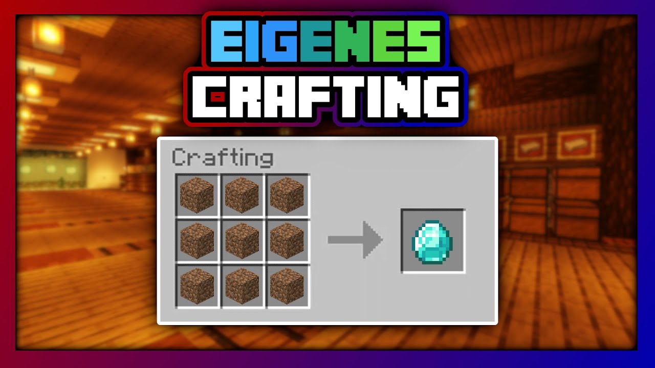 Eigene Crafting Rezepte in Minecraft erstellen! [schnell & einfach] 🔸 Minecraft Tutorial 🔸 Neostrics