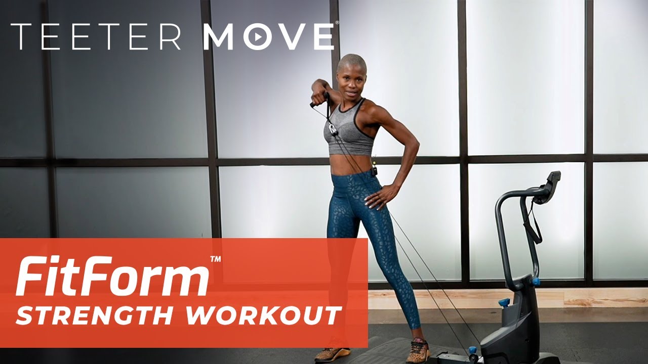20 Min Strength Workout | FitForm Home Gym | Teeter Move