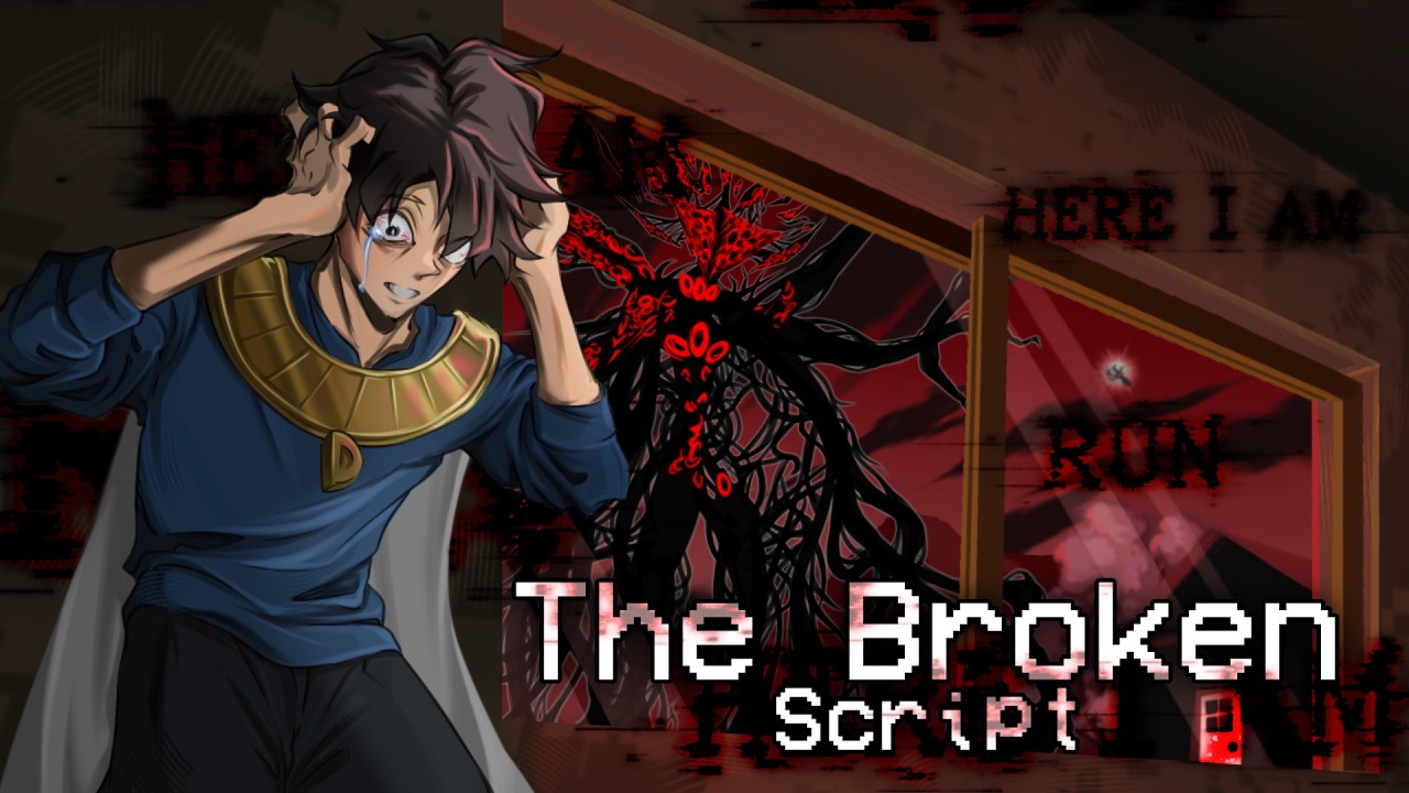 the most CURSED horror mod i've ever played... | The Broken Script 2.0