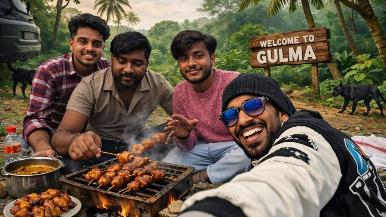 Viral Location of Gulma / Chicken party 🤪with Friends 