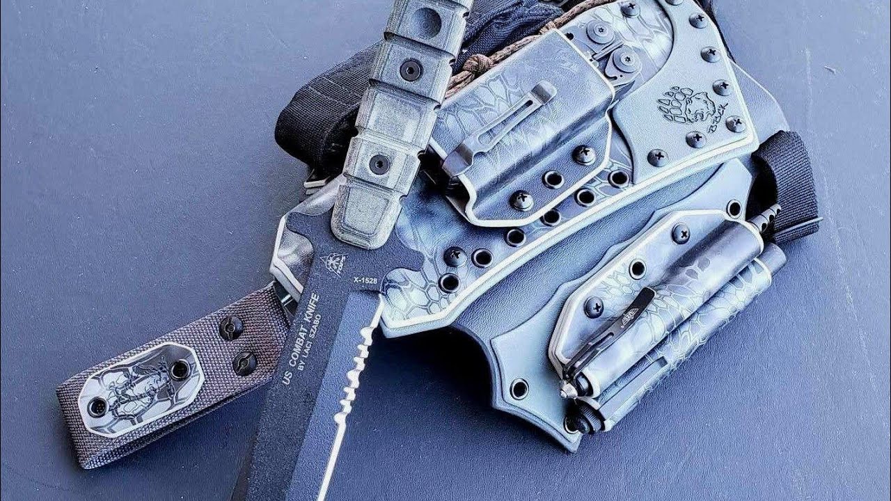 TOPS US Combat Knife Custom Kydex