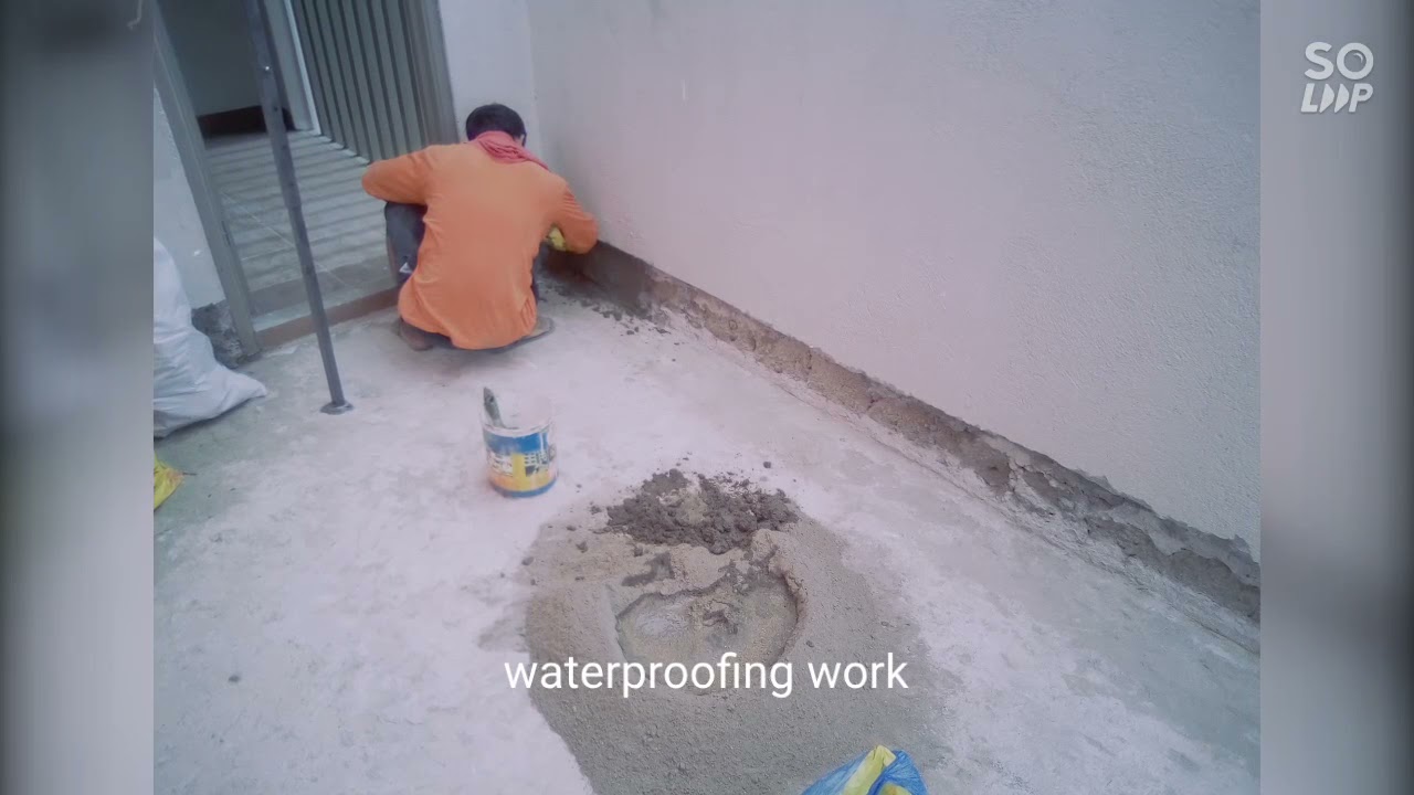 waterproofing works
