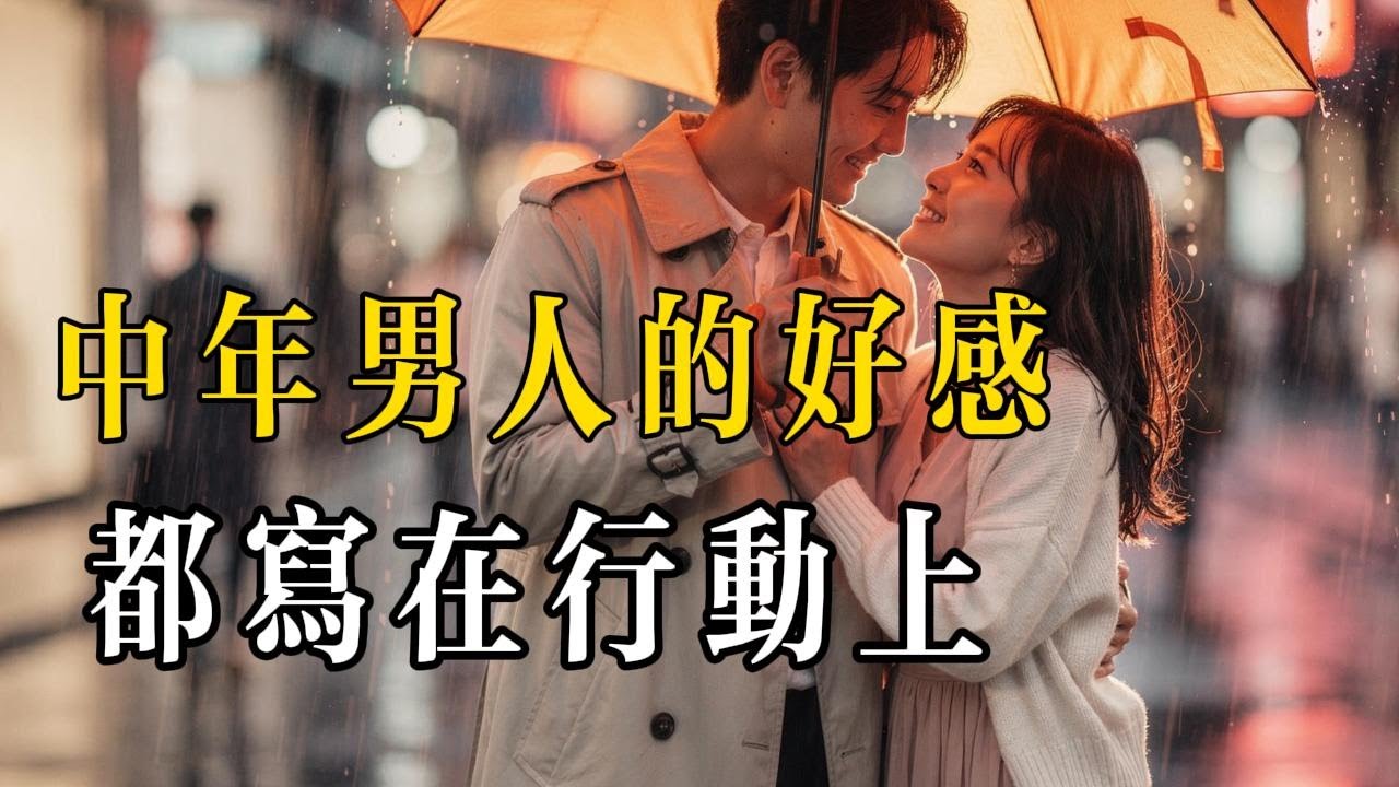 男人的愛，是不動聲色的靠近與偏愛