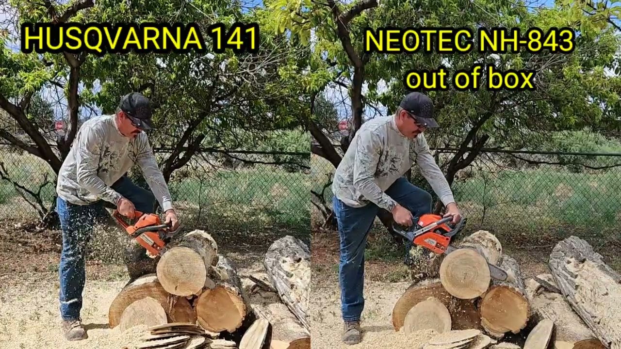 NEOTEC NH-843 vs Husqvarna 141 easy mods!