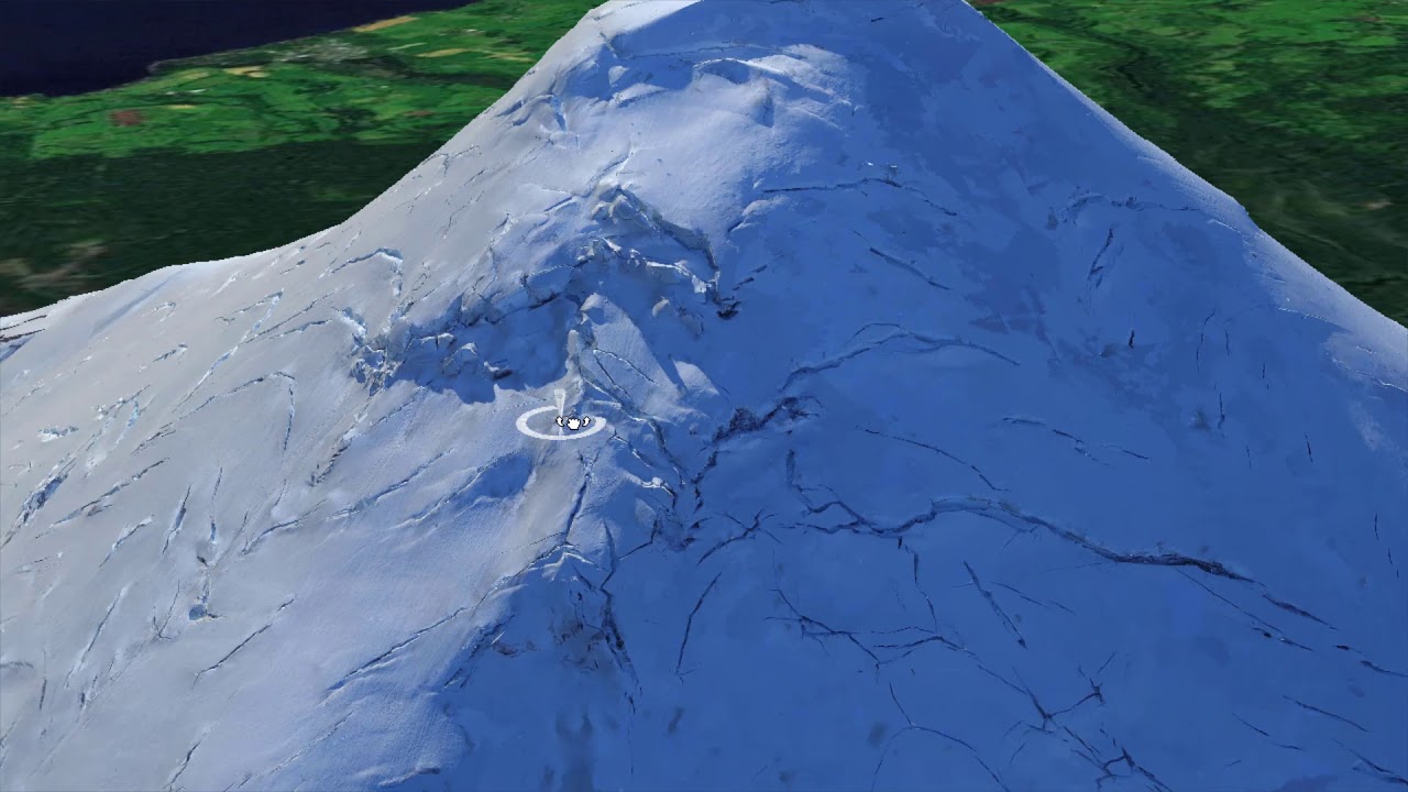 Osorno Volcano 3D Model - Flythrough in TerraExplorer