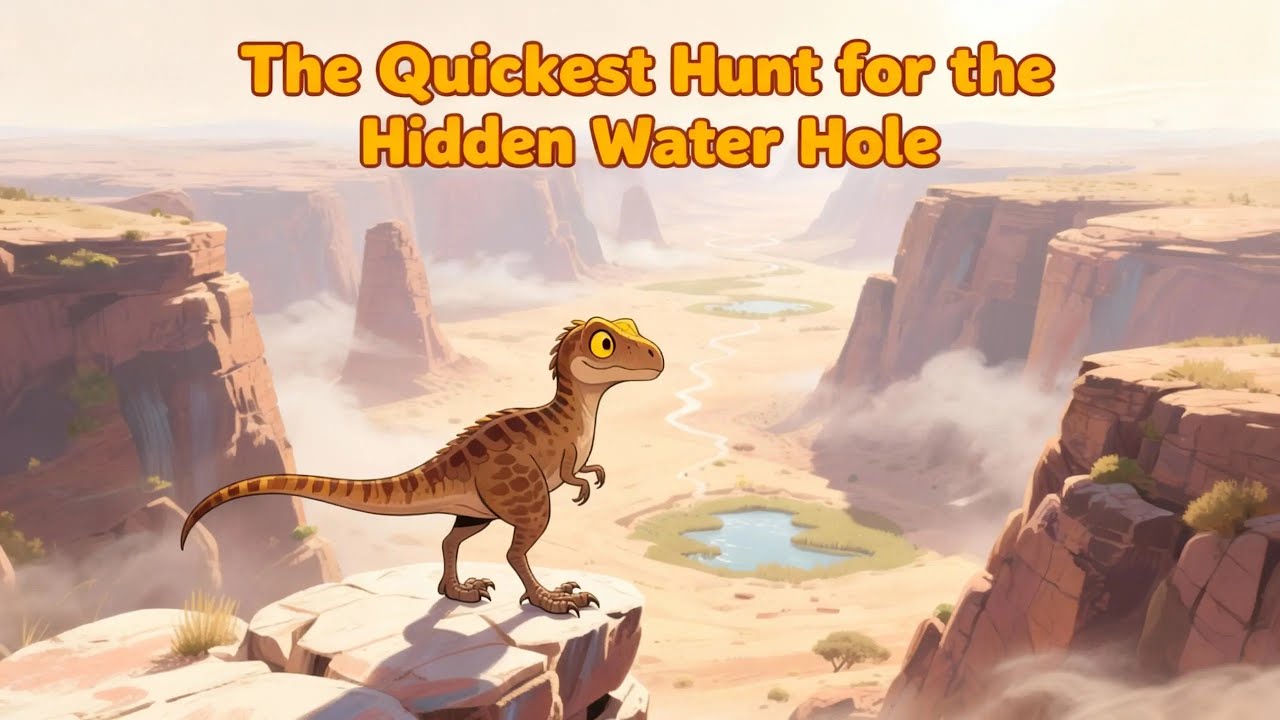 The Quickest Hunt for the Hidden Water Hole