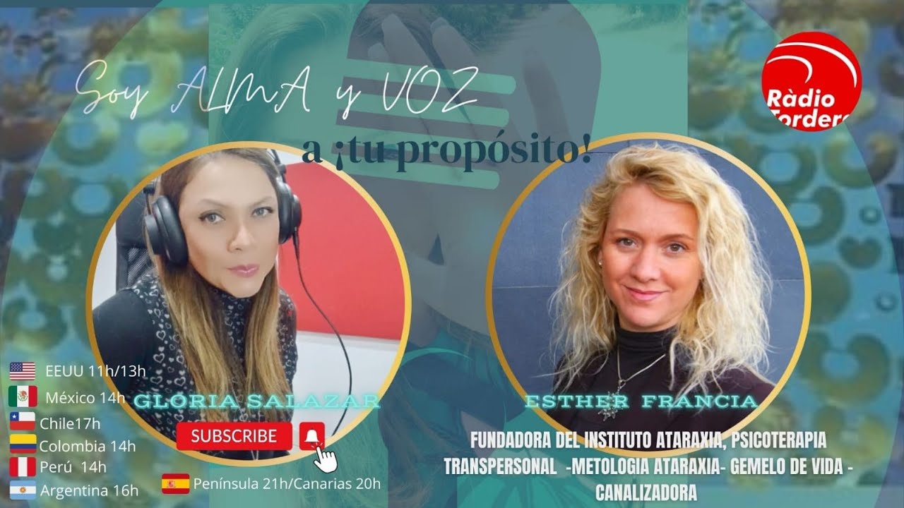 CANALIZACIÓN con Esther Francia #canalizacion #soyalmayvoz #terapiaregresiva