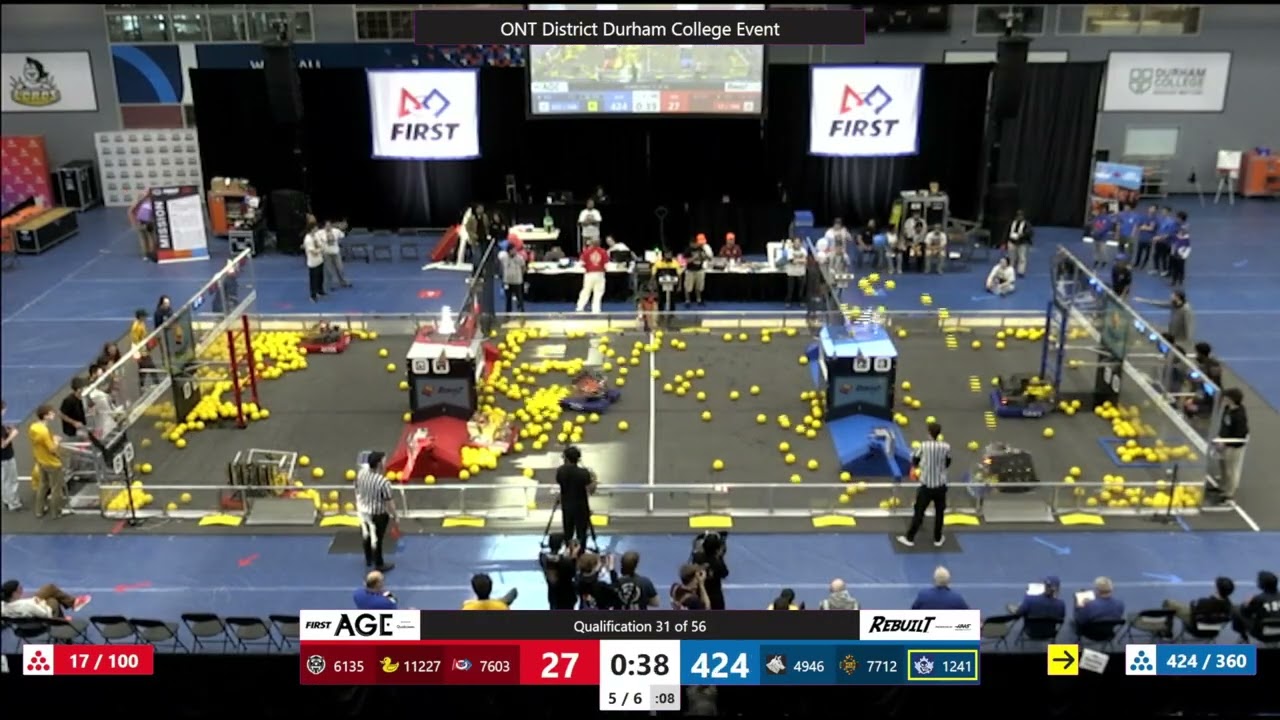 Qualification 31 - 2026 FRC ONT District Durham College Event - Ful...