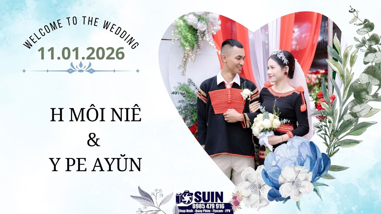 FULL ĐÁM CƯỚI H MÔI NIÊ & Y PE AYUN 11.01.2026 | BUÔN CUÔR DĂNG | SUIN MEDIA