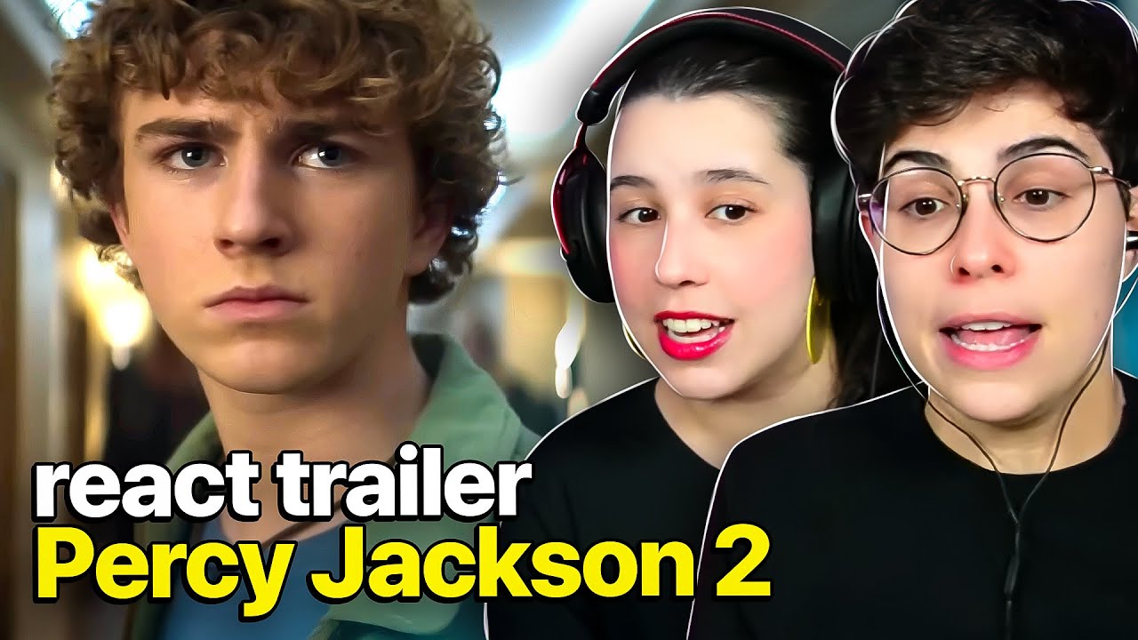 REAGINDO AO TRAILER DA SEGUNDA TEMPORADA DE PERCY JACKSON!