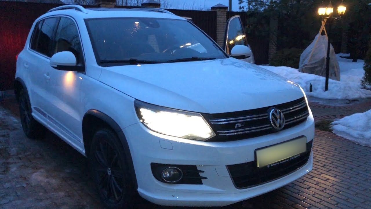 VW Tiguan R-line в Комплектации мечты ! Отвалился привод на заднюю ось!