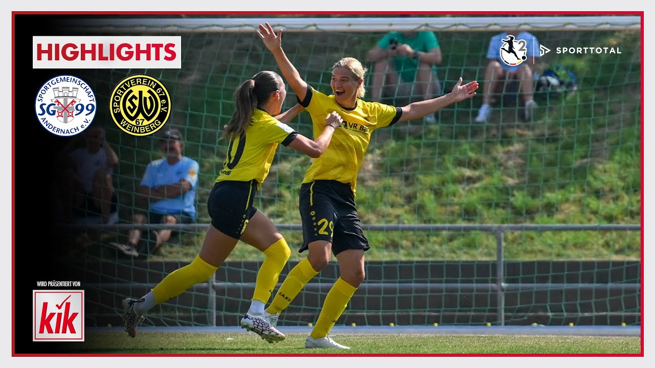 Chancenwucher vs. brutale Effizienz! | SG 99 Andernach - SV 67 Weinberg | 2. Frauen-Bundesliga