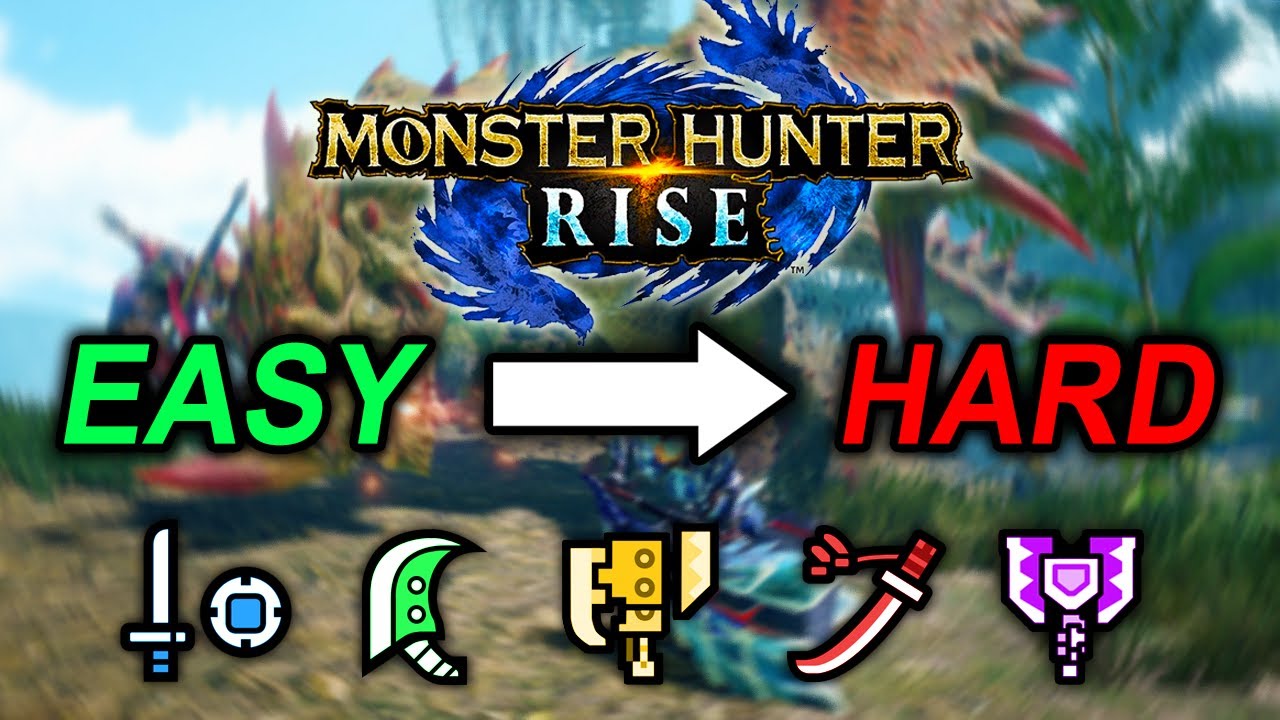 САМОЕ СЛОЖНОЕ или САМОЕ ЛЕГКОЕ для изучения оружие в Monster Hunter Rise | Рейтинговый список все...
