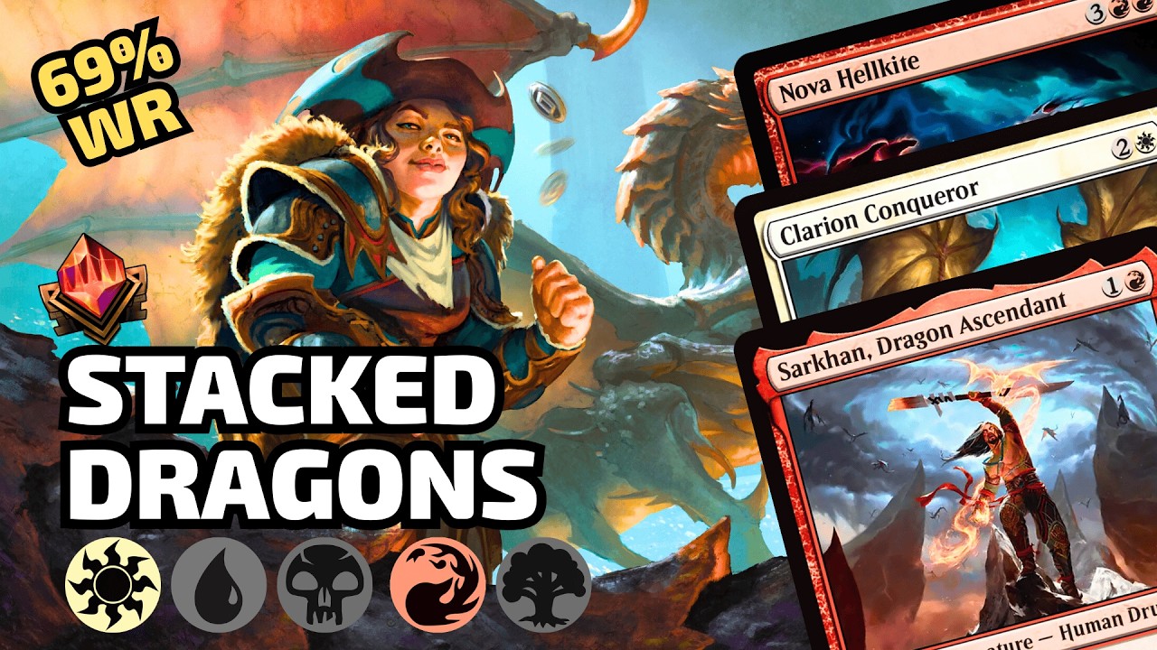 🔴⚪League-CRUSHING Boros Dragons | MTG Arena Standard Mythic Ranked