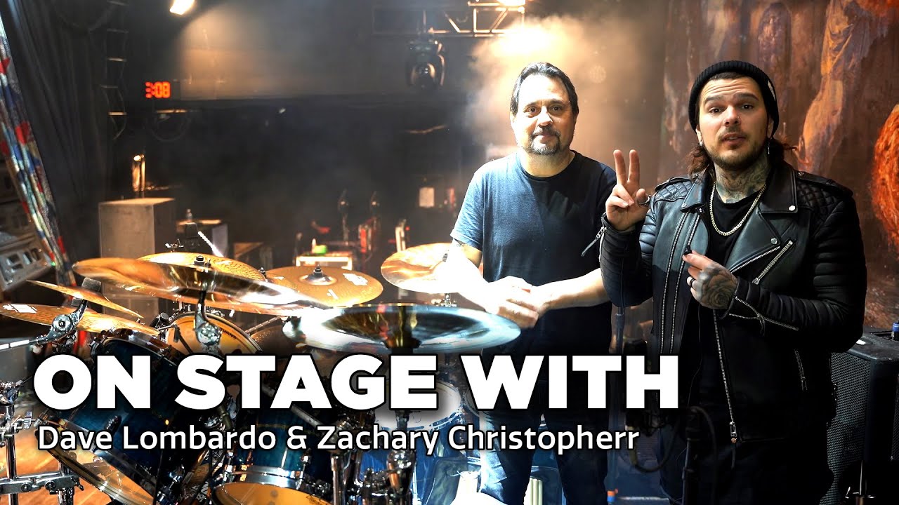 PAISTE CYMBALS - On Stage With Dave Lombardo & Zachary Christopherr