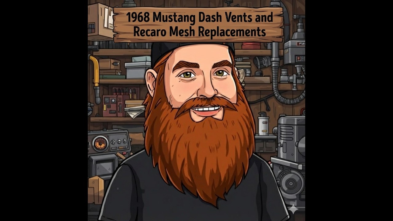 68 mustang Recaro seat parts and dash vents