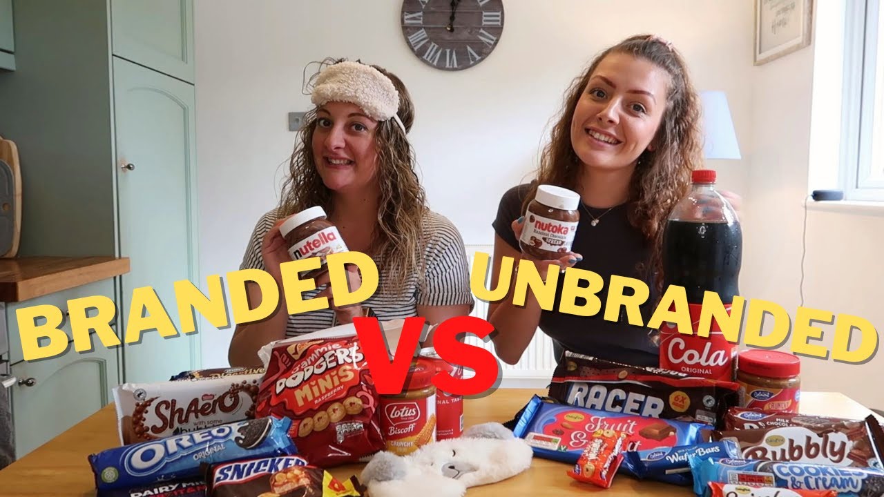 BRANDED VS UNBRANDED CHALLENGE!!