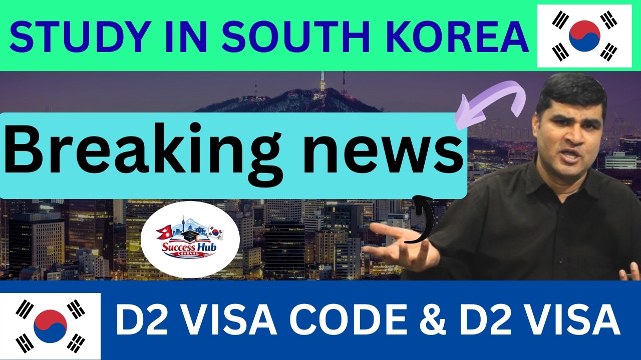 South Korea Student Visa Big Big Update | Best Consultancy In Chabahil for south Korea Study 2026