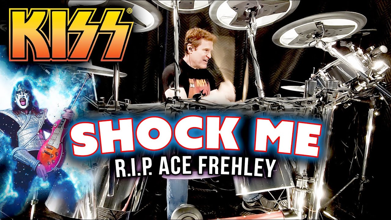 KISS – Shock Me (Live 1977) Drum Cover