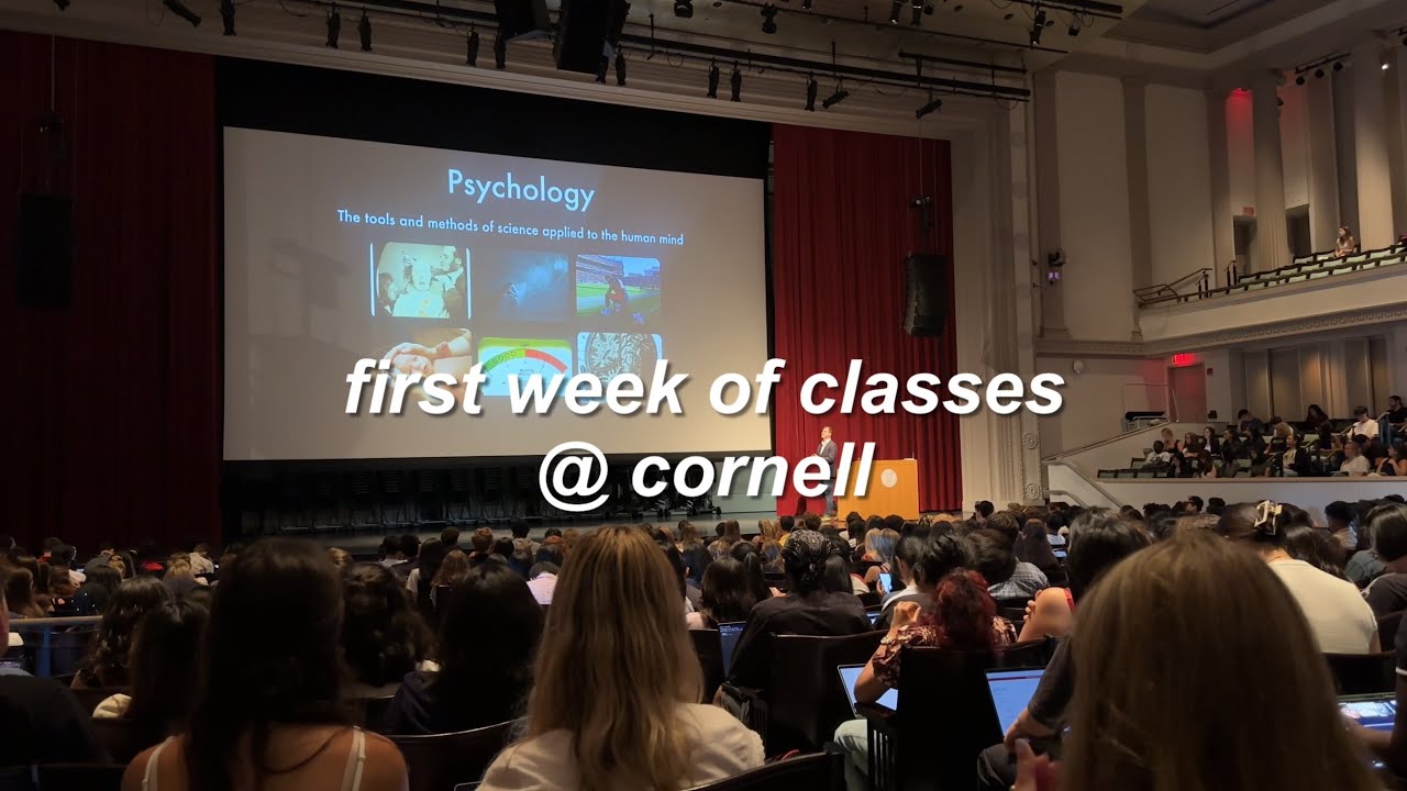 cornell vlog ♡ first week of classes