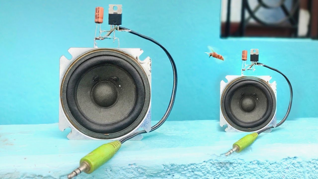 How to Make Audio Amplifier with Single Transistor | Green Byte