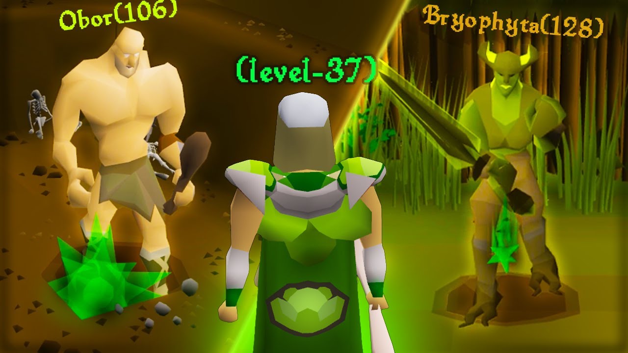 Speedrunning Runescape's F2P Bosses from Scratch