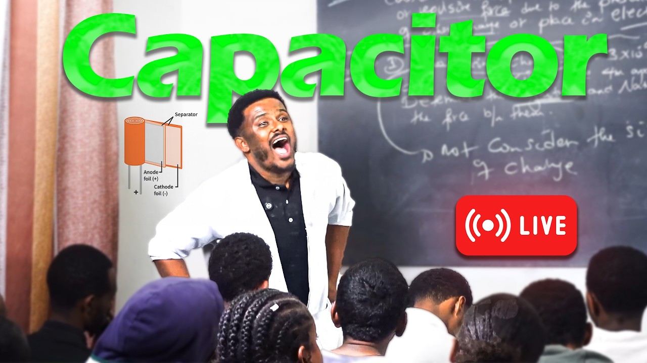 Capacitor live class now with teacher Dani