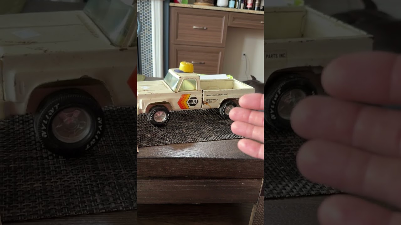 Get to know more about me through this nylint NAPA Chevy pickup.
