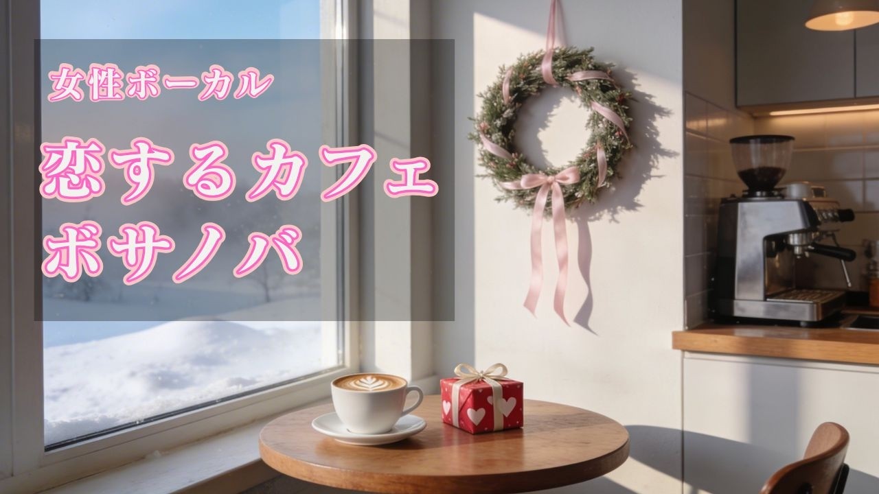 【バレンタインBGM】甘く静かなボサノバカフェ［作業用・勉強・読書］- Valentine Bossa Nova Café -