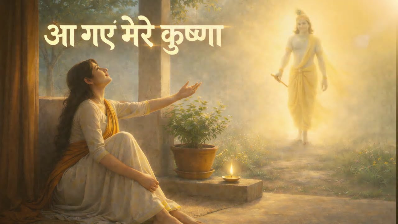 🙏 Aa Gaye Mere Krishna | LIVE Darshan & Meditation | Hare Krishna Chanting | Divine Experience 24/7