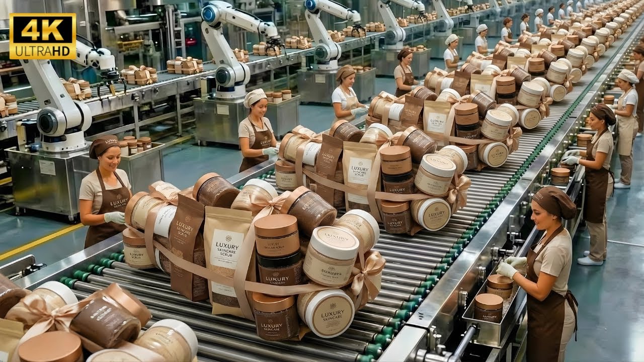 How Used Coffee Ground Waste Is Turned Into Luxury Skincare Scrubs Full Process