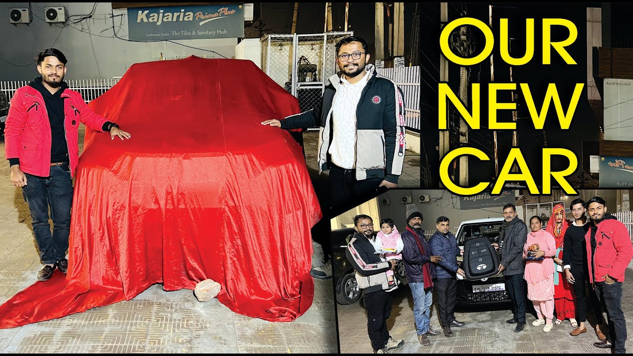 Taking Delivery Our New Car - Beast Unleashed 🔥 - FAMILY REACTION 😍
