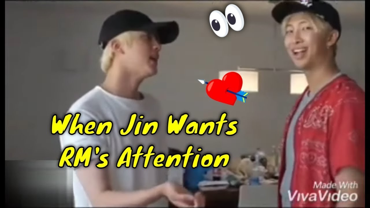Jin wants Namjoon's Attention