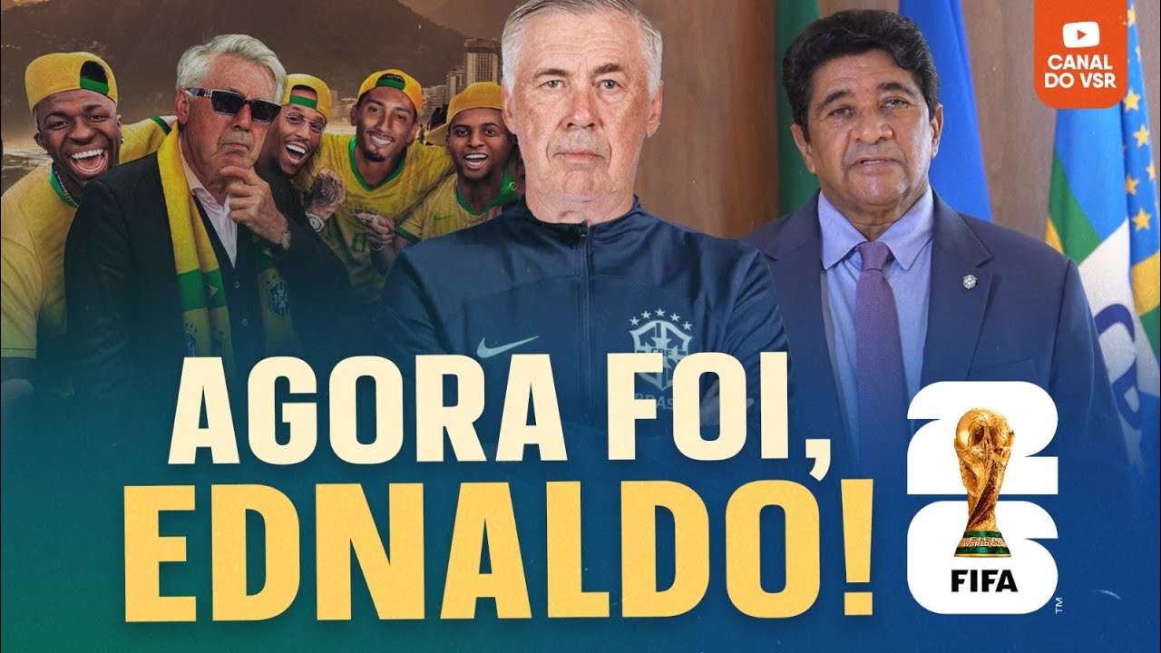 FIM DA NOVELA: ANCELOTTI É DA SELEÇÃO