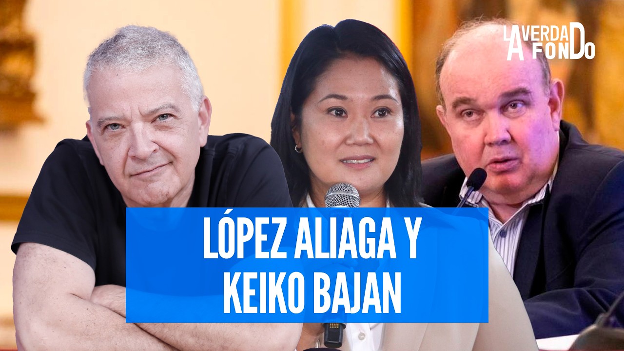 ENCUESTA IEP: CAEN KEIKO FUJIMORI Y LÓPEZ ALIAGA