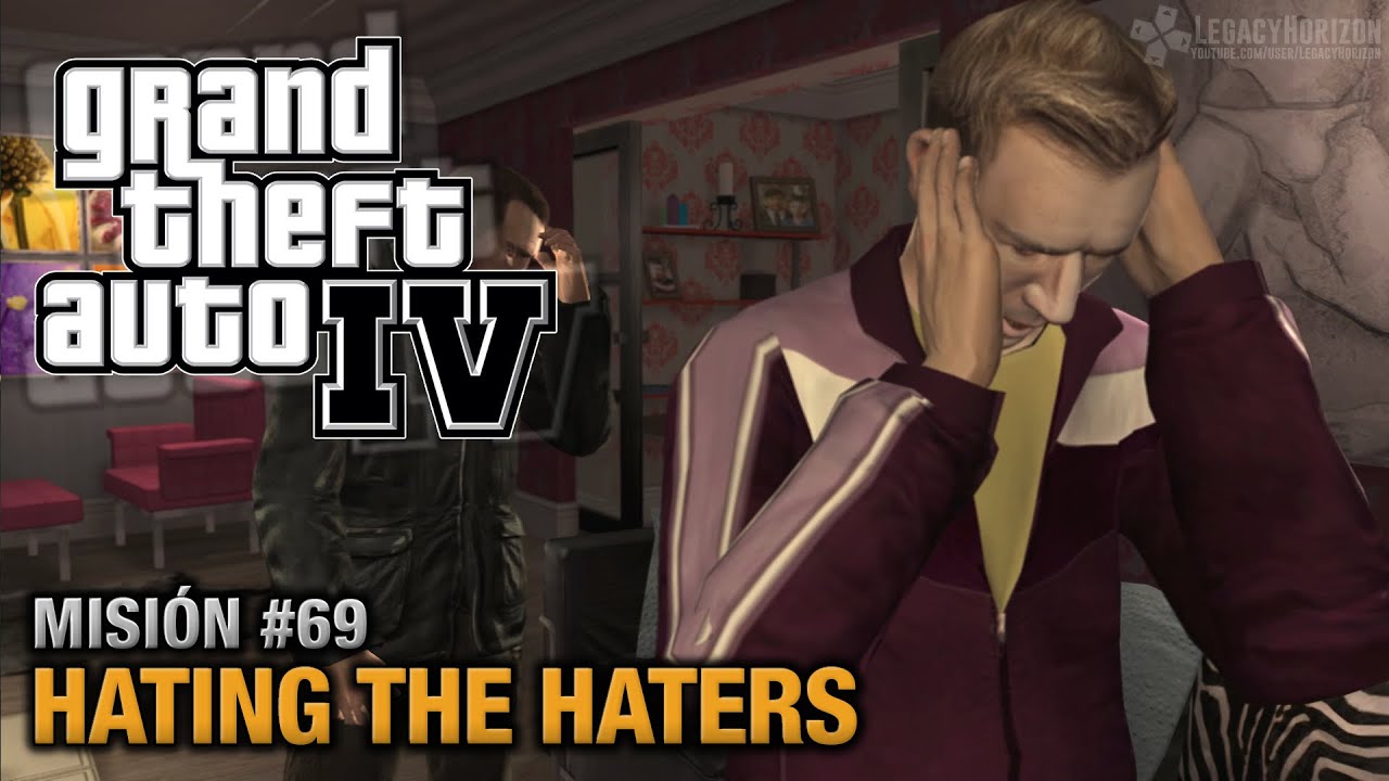 GTA 4 - Misión #69 - Hating the Haters (Español - 1080p 60fps)