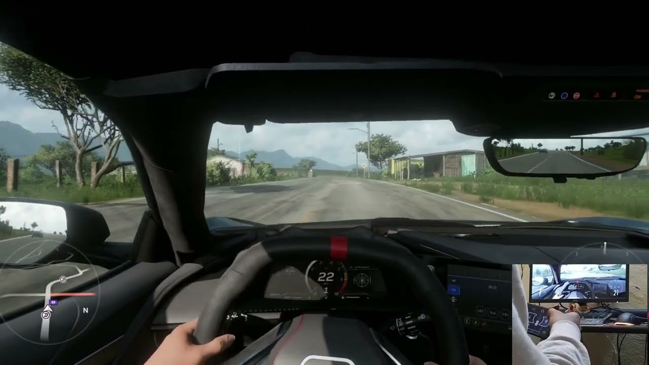 FORZA Horizon 5 with Android Steering Controller | Steering POV
