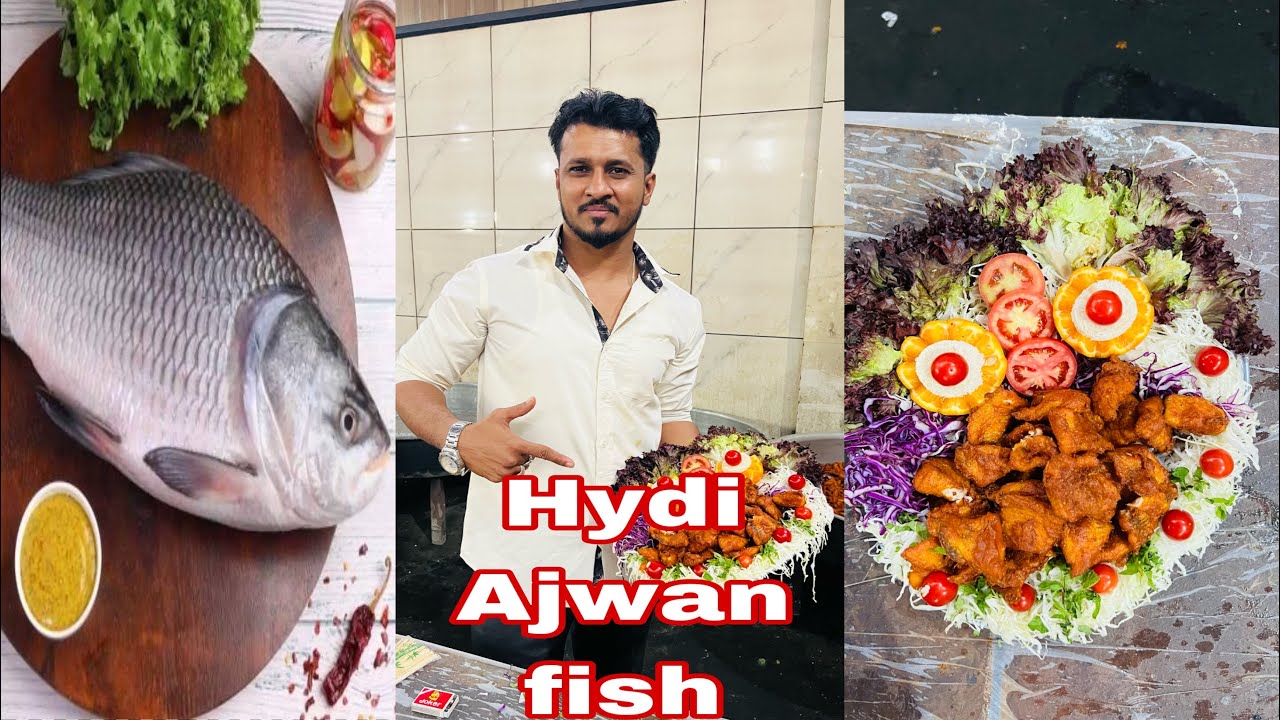 || Hyderabadi Ajwan Fish || @sk.cateringhyderabad9794 #skyousufustad #hyderabadi #fish #chef