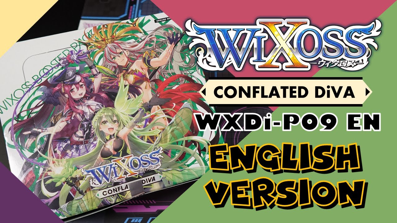 WIXOSS TCG English | WXDi-P09 EN Booster - CONFLATED DiVA