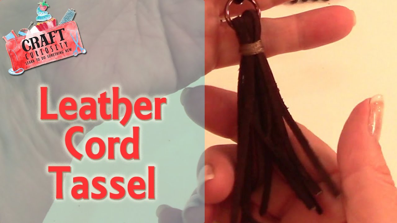 Create a Leather Cord Tassel
