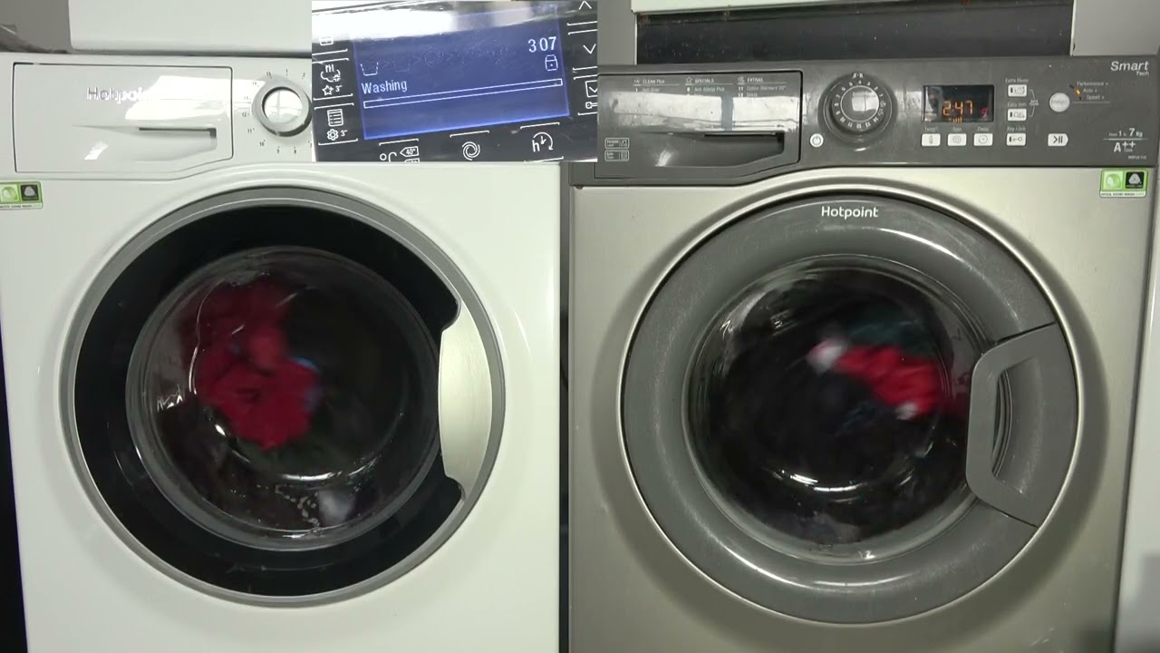Wash Race - Hotpoint Activecare Cotton 20'c vs Hotpoint SMART cotton 20'c