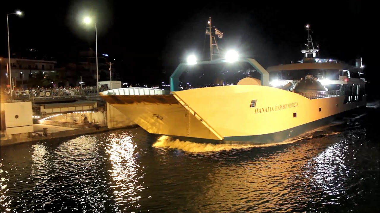 Η ΣΥΡΤΑΡΩΤΗ ΓΕΦΥΡΑ ΤΗΣ ΧΑΛΚΙΔΑΣ * ΤΟ “ΠΑΝΑΓΙΑ ΠΑΡΑΒΟΥΝΙΩΤΙΣΣΑ” ΠΕΡΝΑ ΤΗ ΓΕΦΥΡΑ 25.7.2019