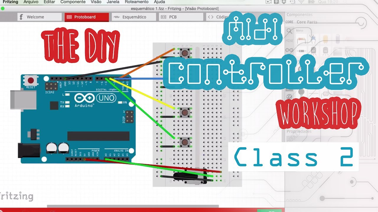 2 - The DIY Midi Controller Workshop - The Circuit
