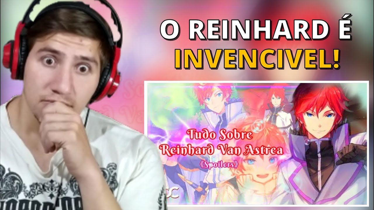 REACT TUDO SOBRE REINHARD VAN ASTREA - RE:ZERO - Zas Animes