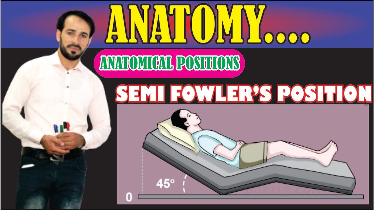 Semi Fowlers position | Anatomical Positions | Explained practically | Explained conceptually